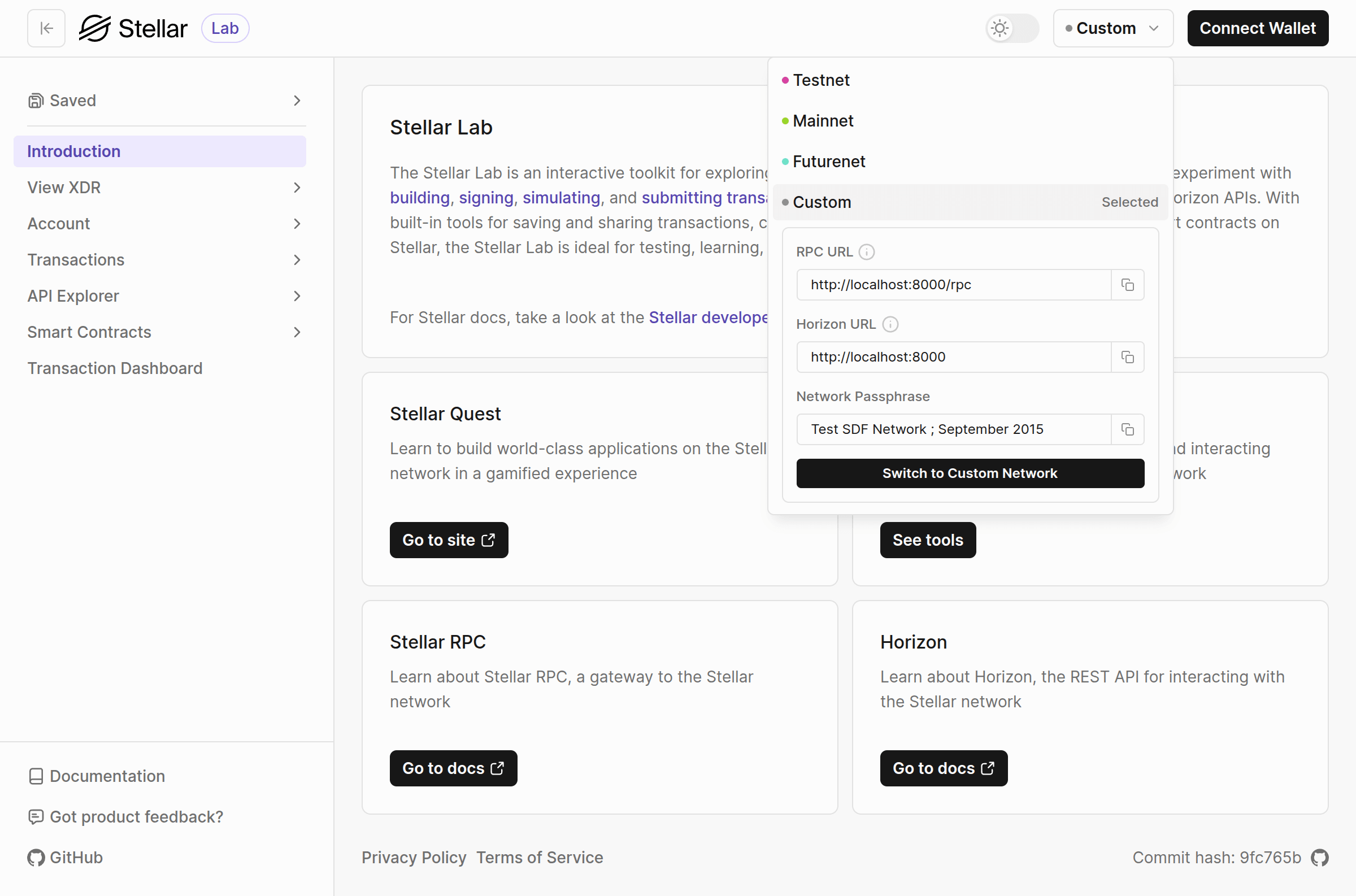 Lab: Network selector